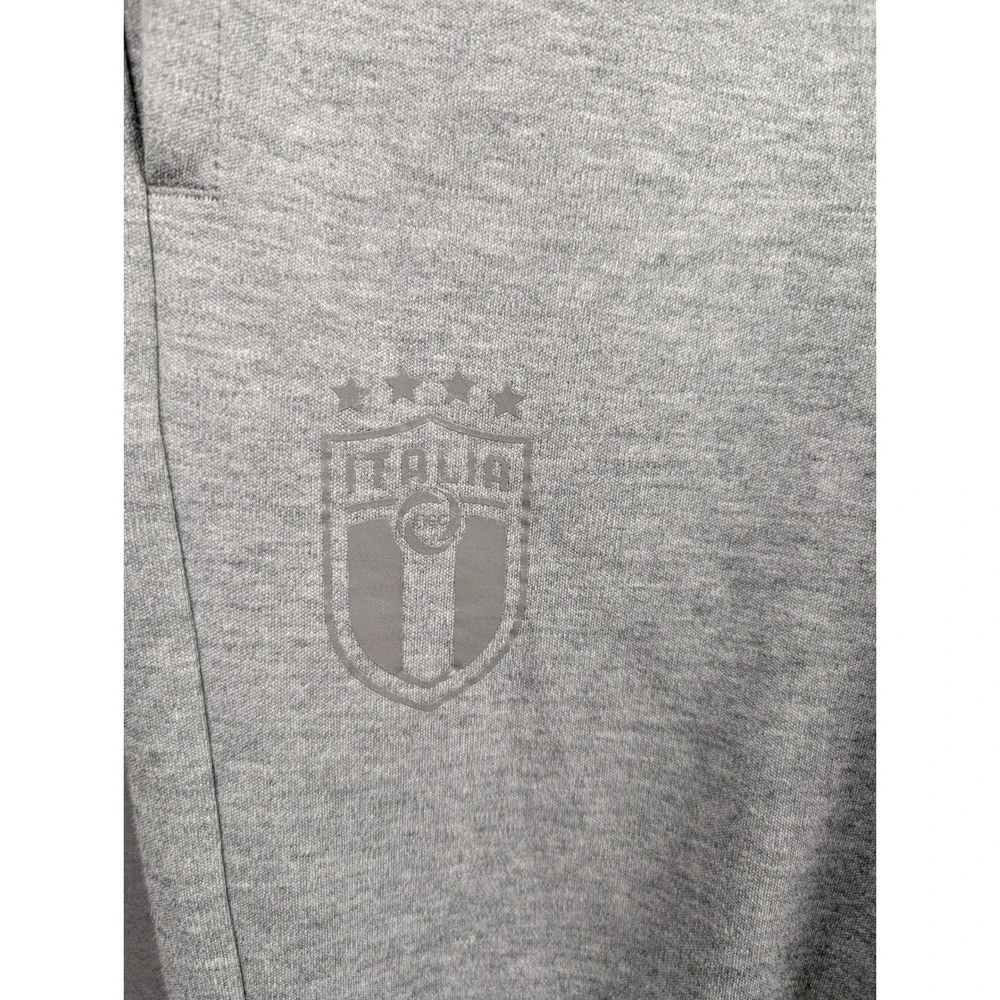 Puma‎ FIGC Italy National Team Grey Fleece Sweatpants Mens Small